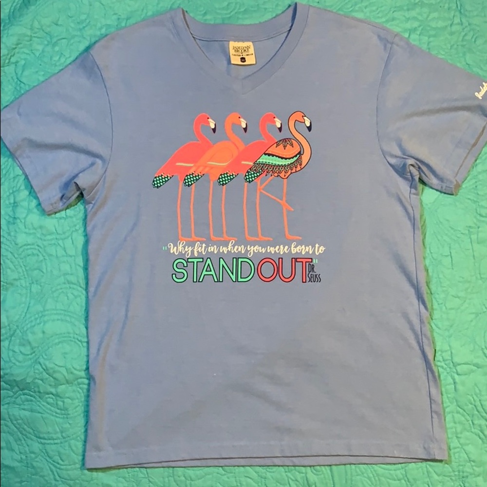 Jadelynn Brooke Periwinkle short sleeve shirt
